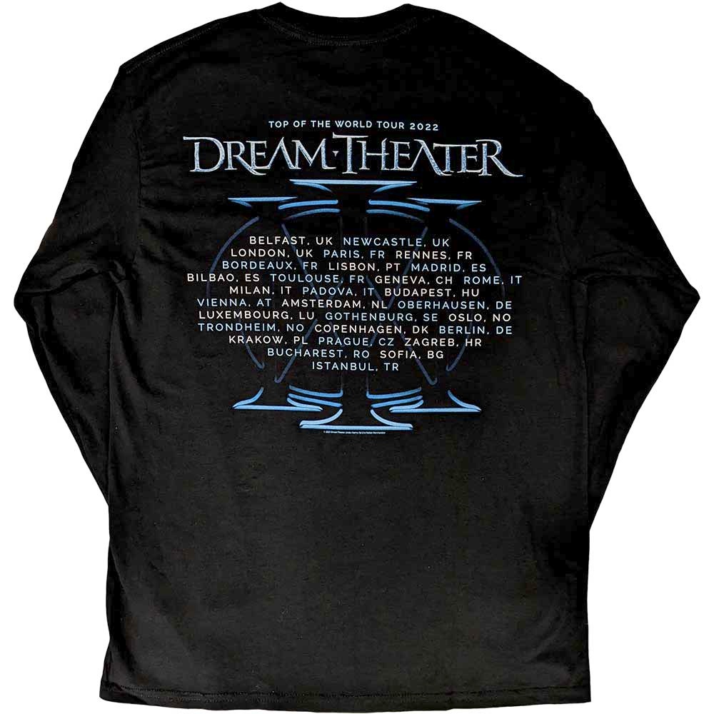 Dream Theater - Band Photo TOTW Tour 2022 Top à manches longues - Noir